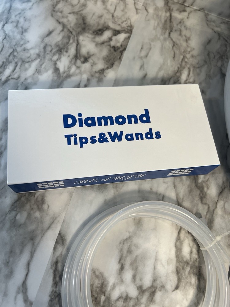 Skin System Diamond Microdermabrasion Machine Adjustable Intensity Tips & Wands