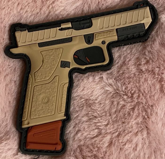 ZEV INDUSTRIES Pistol custom PVC Patch, SHOT 🎯 Show 2025, Hook & Loop, NEW!