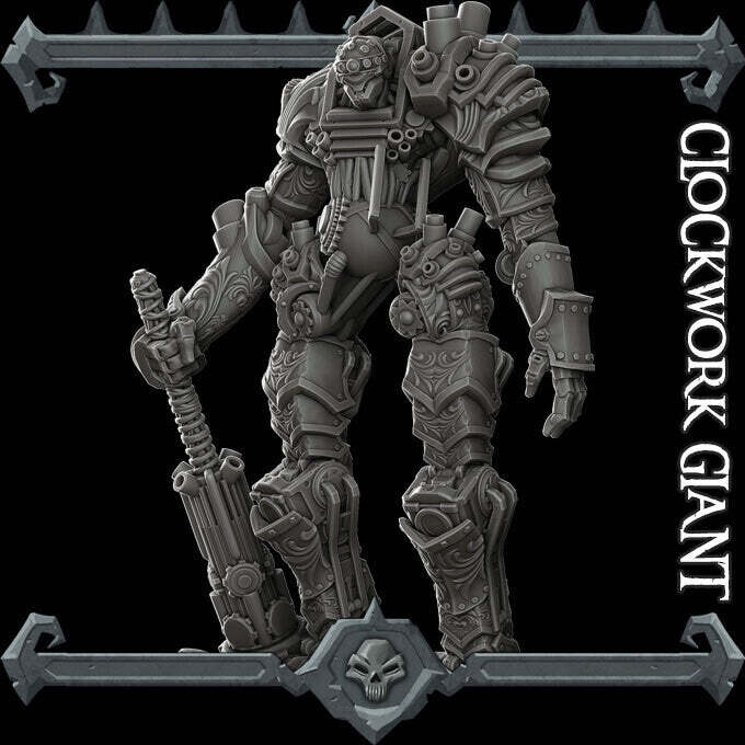 Clockwork Giant - Rocket Pig Games Wargaming DnD D&D