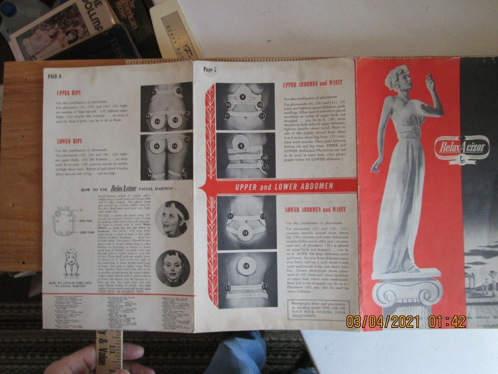 relax-a-cizor instructions 1951