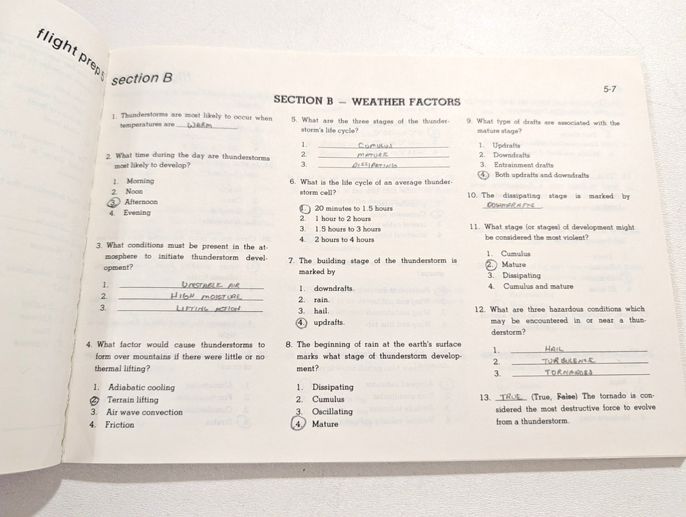 Cessna Pilot Center Integrated Flight Training System Private Pilot Workbook