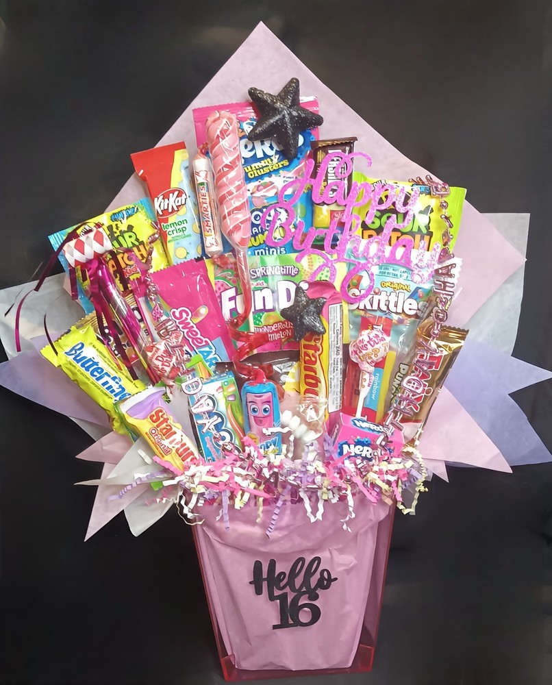 Sweet 16 Candy Bouquet