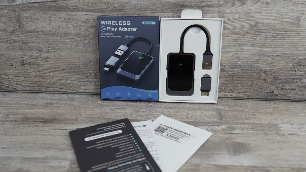 Wireless CAR Play Adapter  Model  BY960H