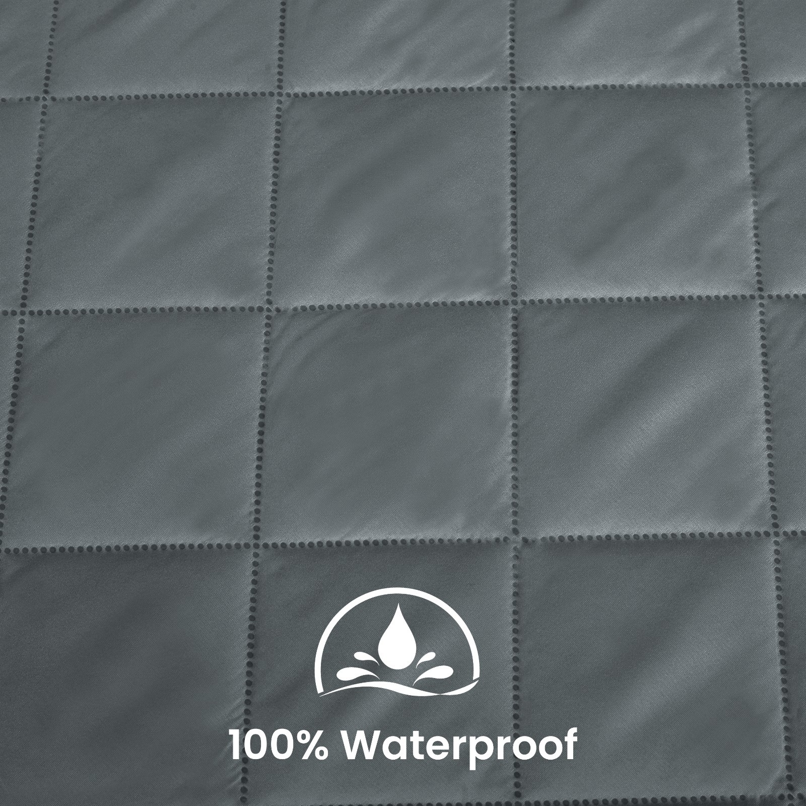 Quilted Waterproof Mattress Cover Pad Protector Cooling Breathable Fitted Topper