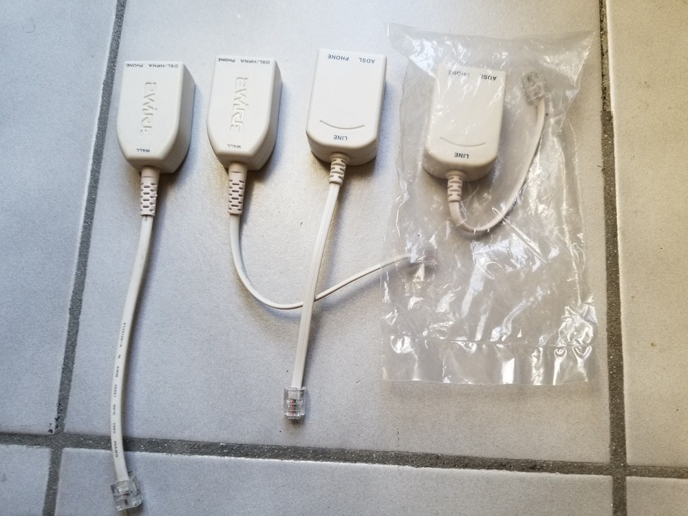 4x DSL / ADSL phone Filter / Splitter