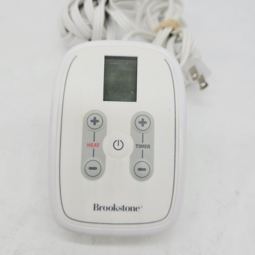 Brookstone Heated Blanket Controller LL-A16-10BQ Adjustable Auto Off Plastic