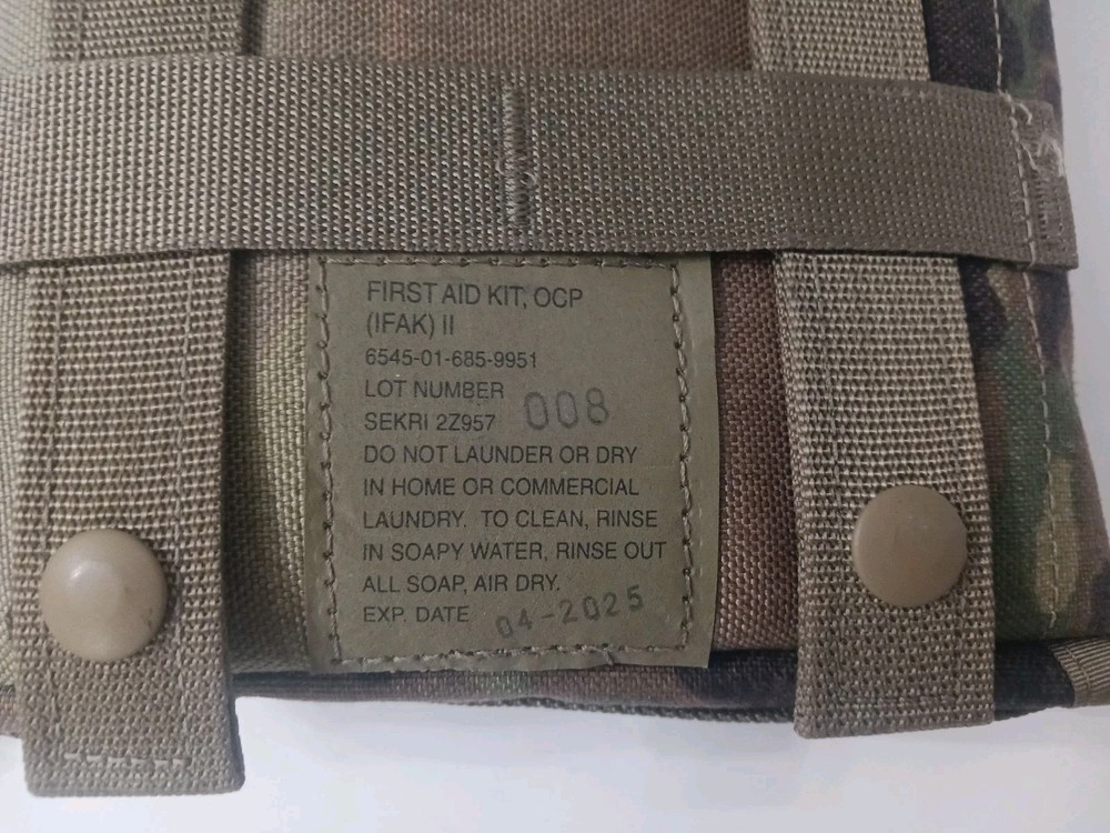 USGI OCP IFAK II First Aid Kit Complete With Extras