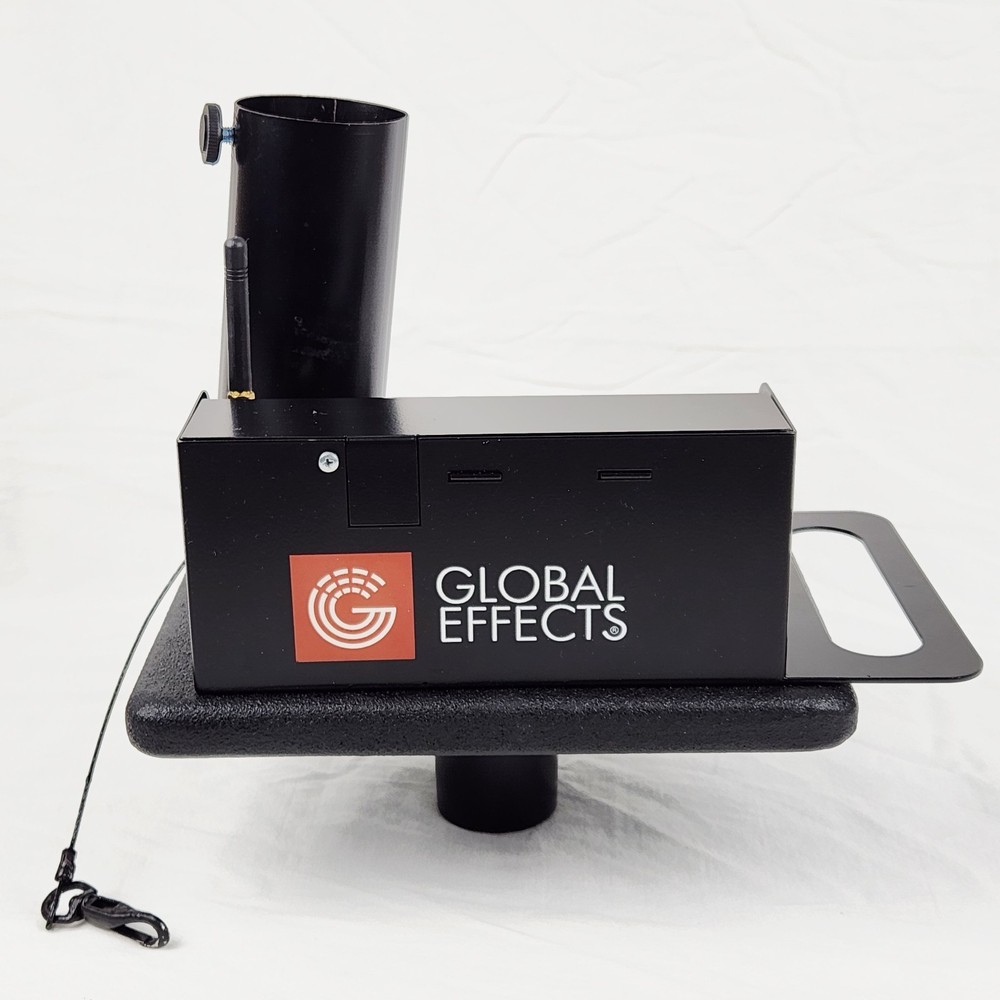 Global Effects Confetti Cannon Launcher Controller Battery Powered Post Mount