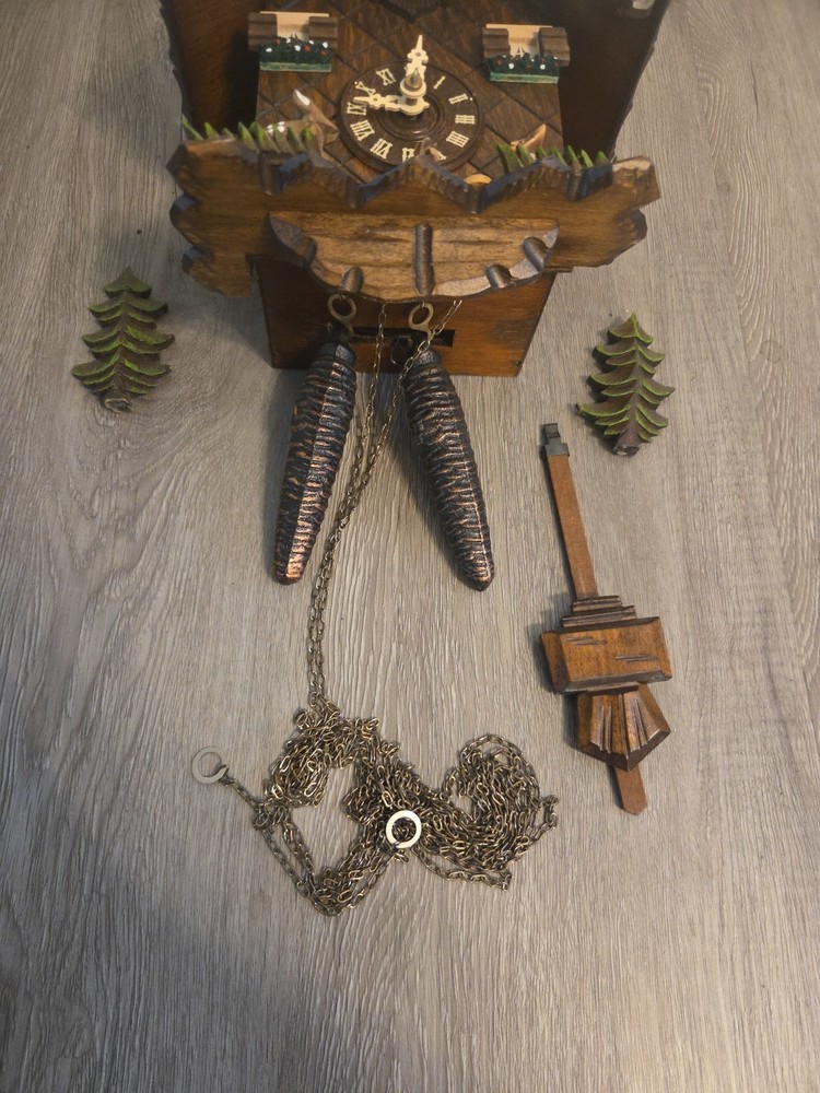Anton Schneider Germany Cuckoo Clock Read Description