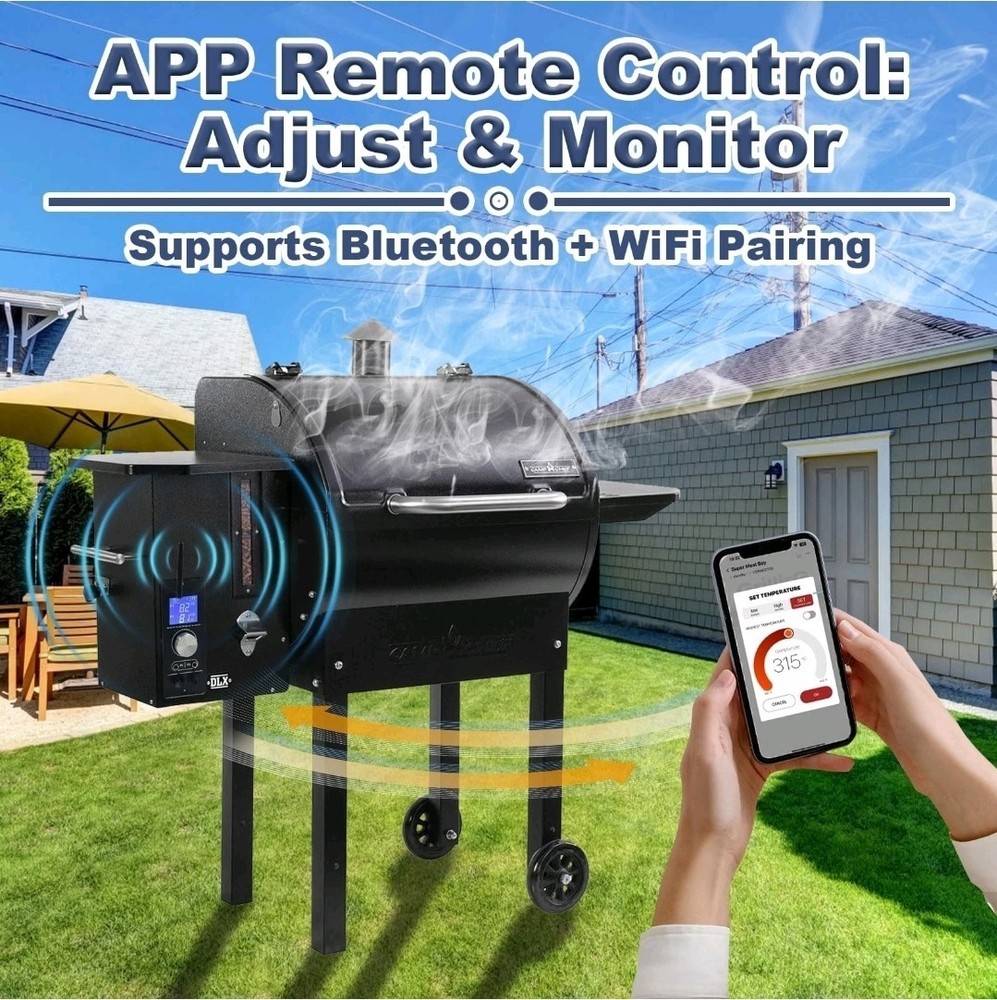 WiFi PID Pellet Grill Controller Replacement Board for Camp Chef Gen 2...