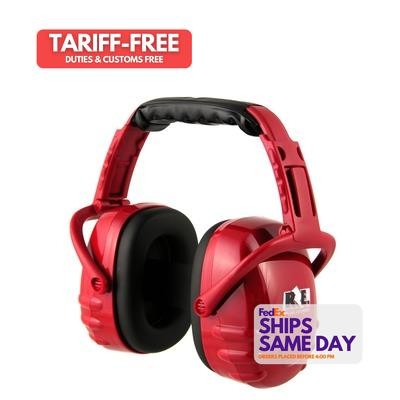 Racing Electronics HP-005, One Red Plastic Hearing Protector Red Performance Par