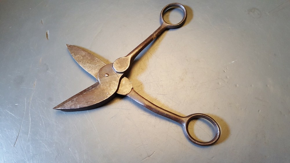Vintage HSB & Co Candle Scissors Tool Made in Germany