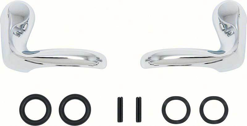 OER Vent Wing Window Handle Set 1962-1967 Chevy II Nova 1964-1967 Chevelle