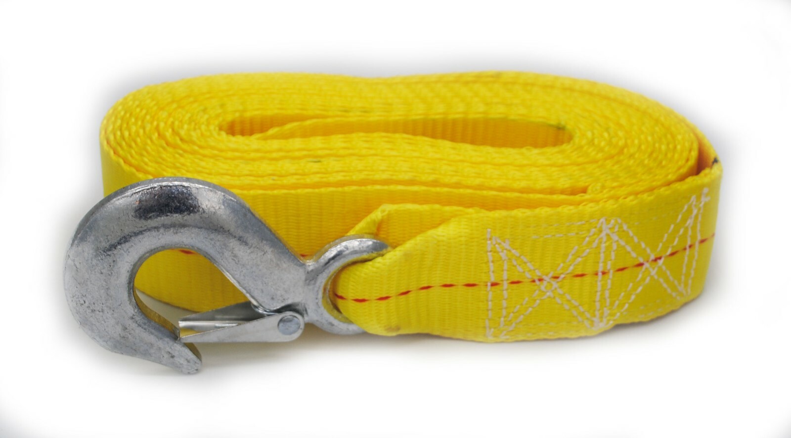Heavy Duty Tow Boat Trailer Winch Strap with Snap Hook 2" x 20' 10,000 lbs Rope