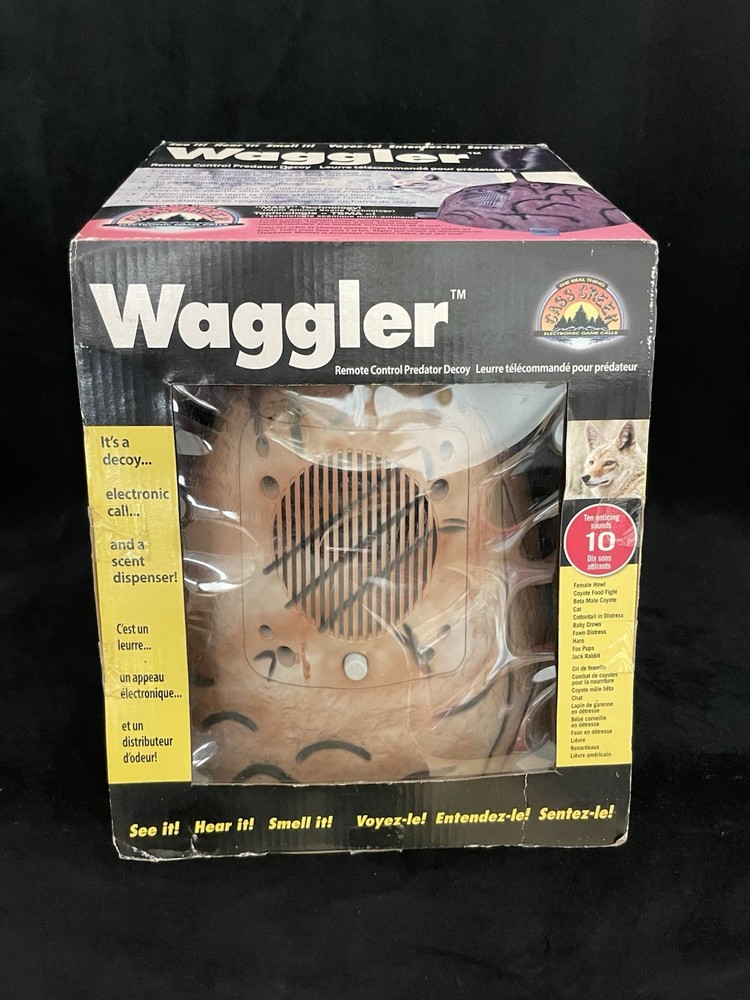 Waggler Remote Control Predator Decoy, Electronic Call, Scent Dispenser
