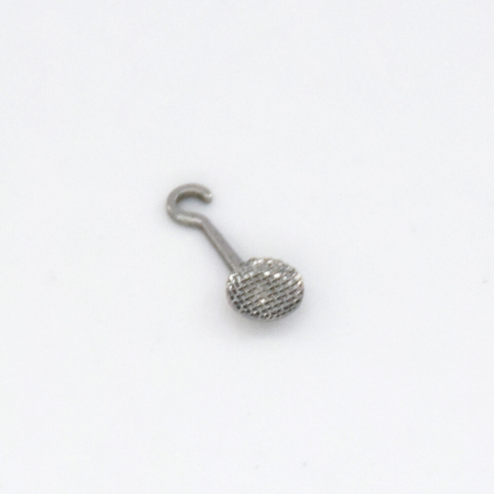 Dental Orthodontic Adhesive Crimpable Hook Bonding Sliding Button Left/Right