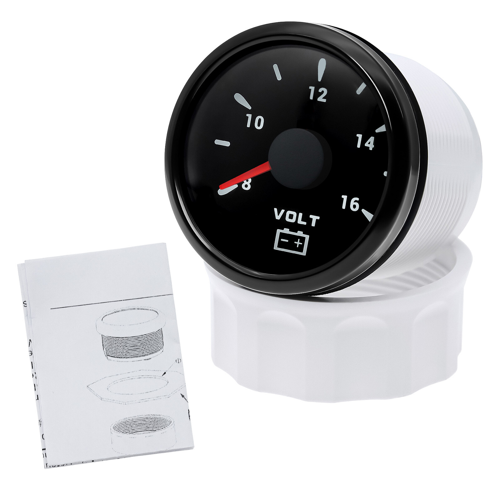 7 Gauge Set 85mm Boat GPS Speedometer 120km/h/80MPH Tachometer 8000RPM Gauge US