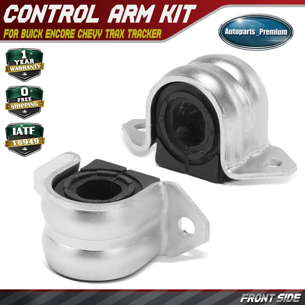 2x Front Left & Right Stabilizer Bar Bushing for Buick Encore Chevy Trax Tracker