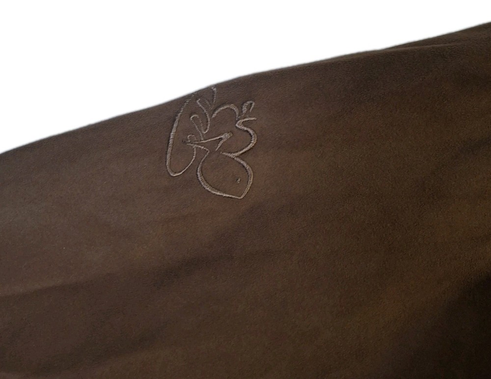 Zero Restriction Microsuede Golf Jacket Men’s XL Brown 1/4 Snap
