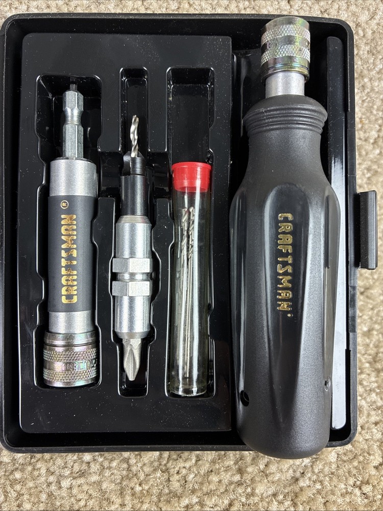 Craftsman Professional Speed Lock Drill & Driver Set Great Condition