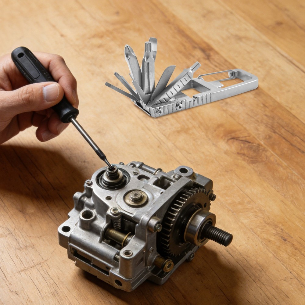 12 in 1 Mini Multi Tool, Portable Keychain Multitool, Keychain Multi Tool