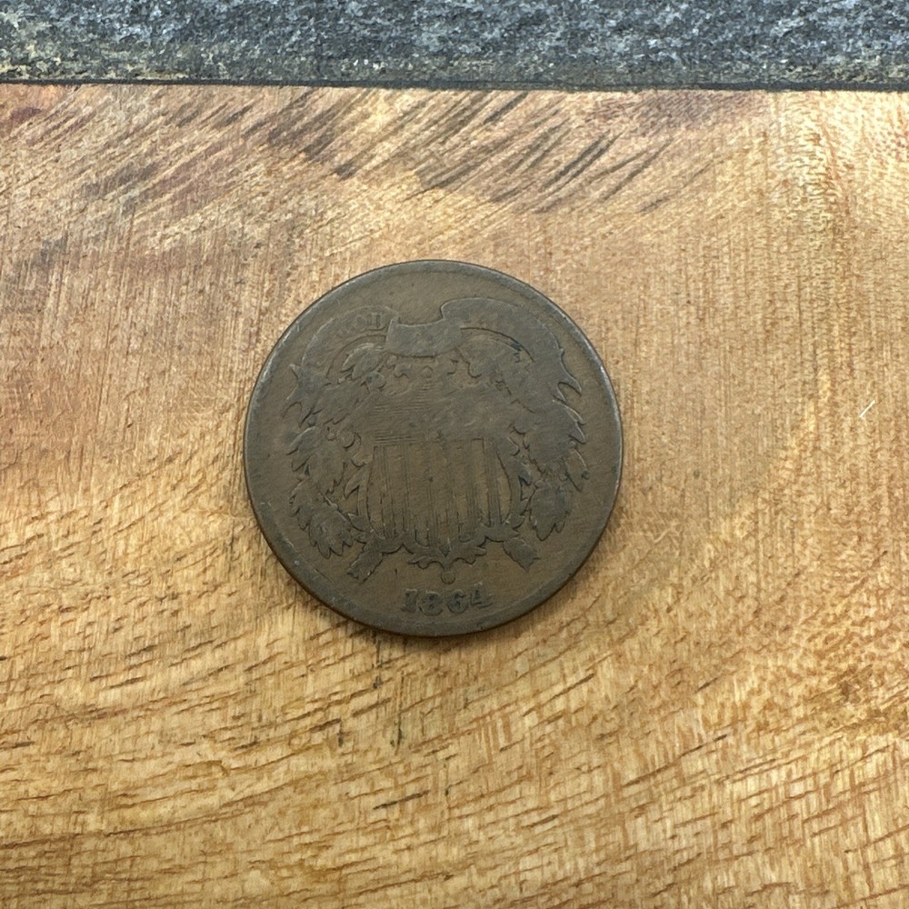 1864 Two Cent Piece #7202