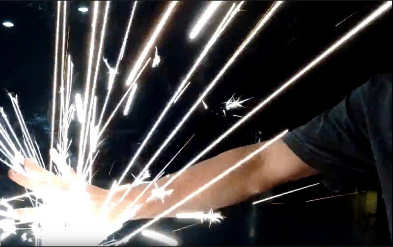 650W COLD SPARK Machine DMX 512 Remote Control STAGE LIGHT SHOW Firework Machine