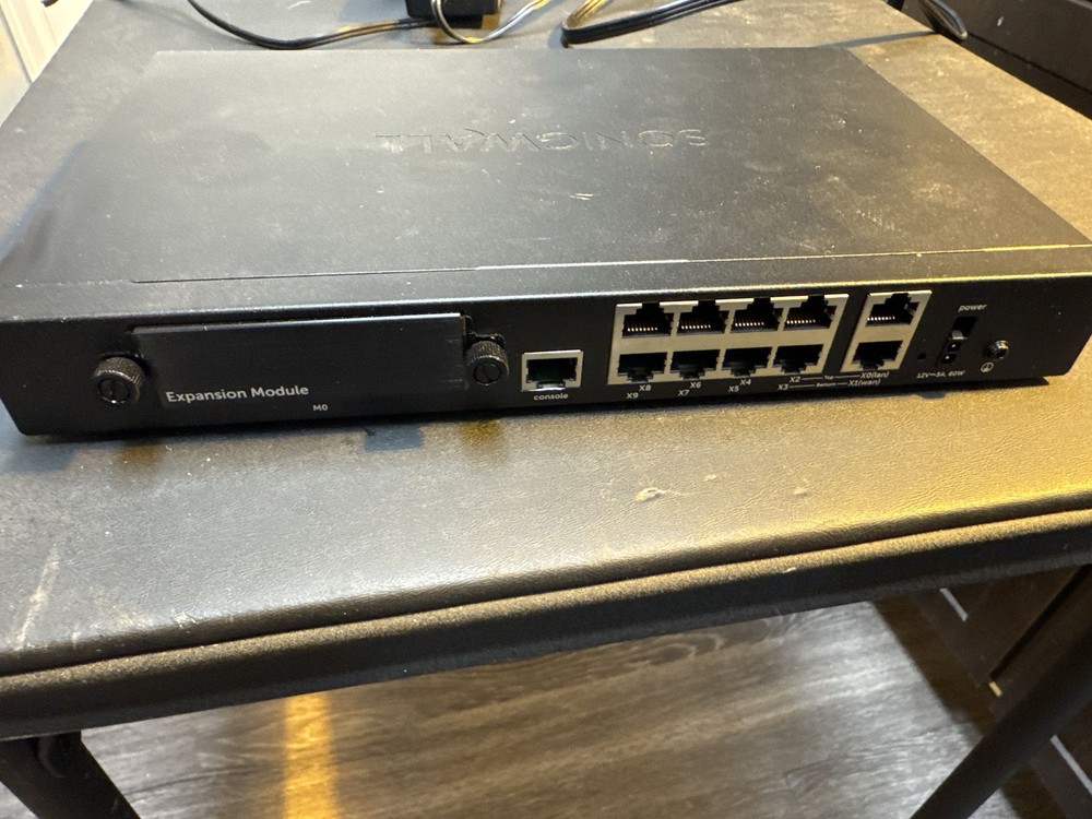 SonicWALL TZ600 Enterprise Firewall Security Appliance with Power Adapter