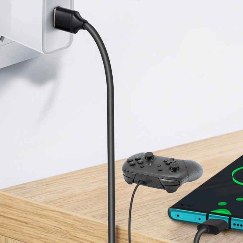 2 In 1 Charging Cable For Controller Type C Charger