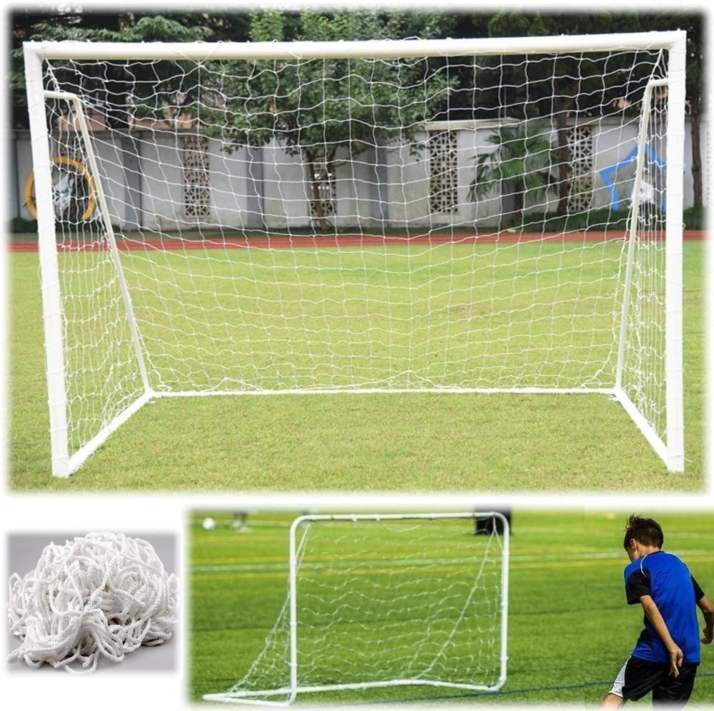 Soccer Net, 12 X 6Ft Outdoor Backyard Football Goal Post Net Portable S