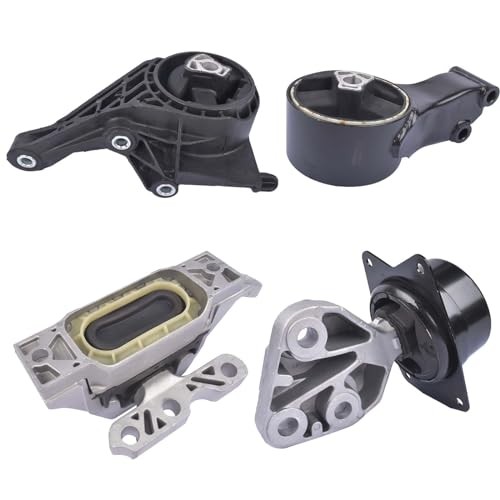 4Pcs Engine Motor Mount & Auto Trans Mounts Set Replacement for Chevy Malibu