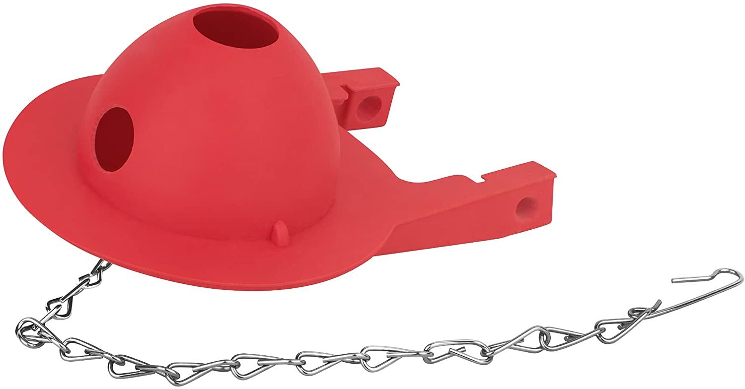 2 Pcs Toilet Flapper Ultra High Performance Universal Flapper 3-In Flush Valves