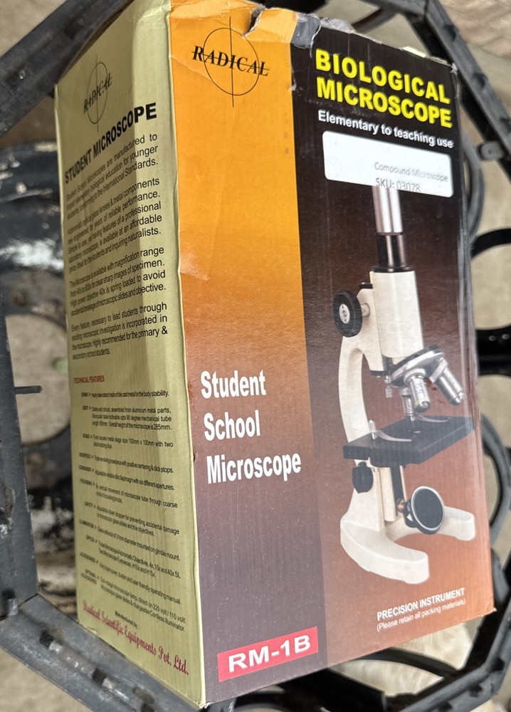 Student School Biological Microscope RM-1B / Radical Instruments