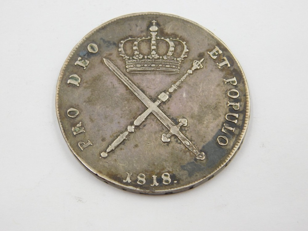 1818 BAVARIA 1 THALER (303)