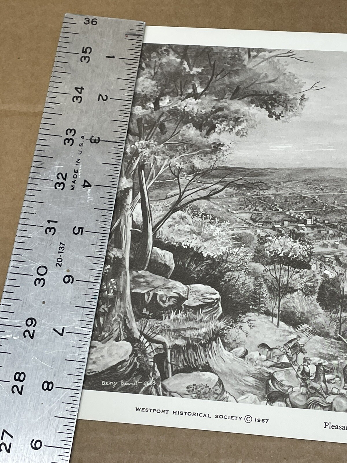 4 Civil War Prints Westport Historical Society Kansas City Missouri Battles RARE