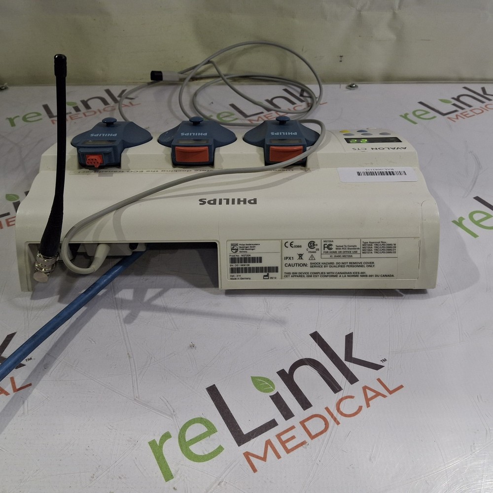 Philips Avalon M2720A CTS w/Transducers Base Station
