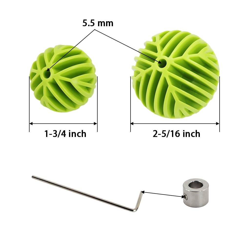 Flex Shank Installer Drill Bit Guide Tools/Cable Bumper Balls for 3/16"...