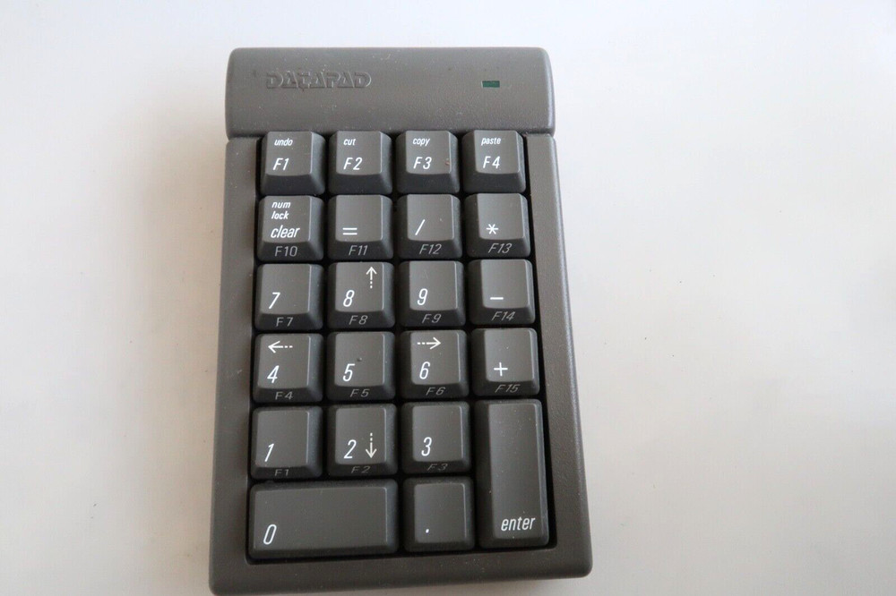 Datacomp Datapad Vintage Keypad Key Pad Number Pad Numeric Math Black MAC22
