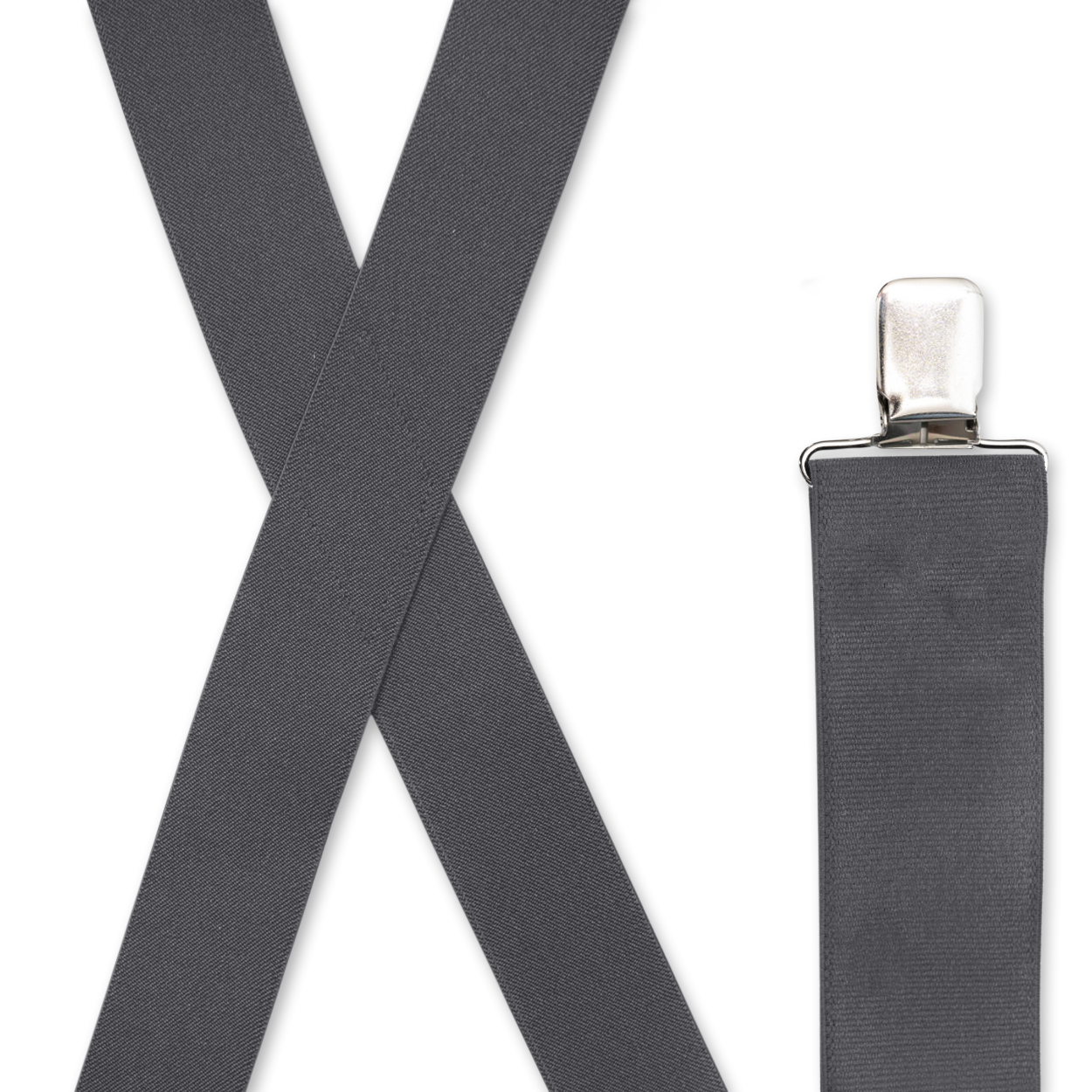 Men's Suspenders - Strong Clips, Many Colors, X Style 1.5" & 2", USA Made