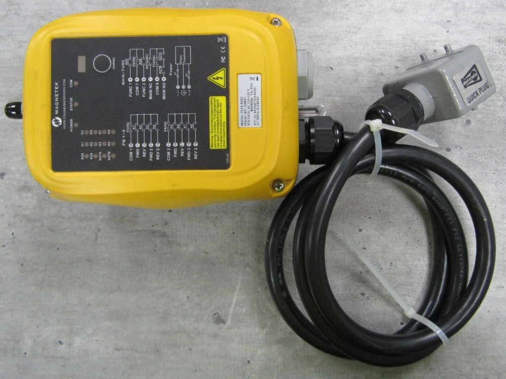 😏 MAGNETEK OVERHEAD CRANE CONTROL SYSTEM 120 VAC FLEX 4EX2