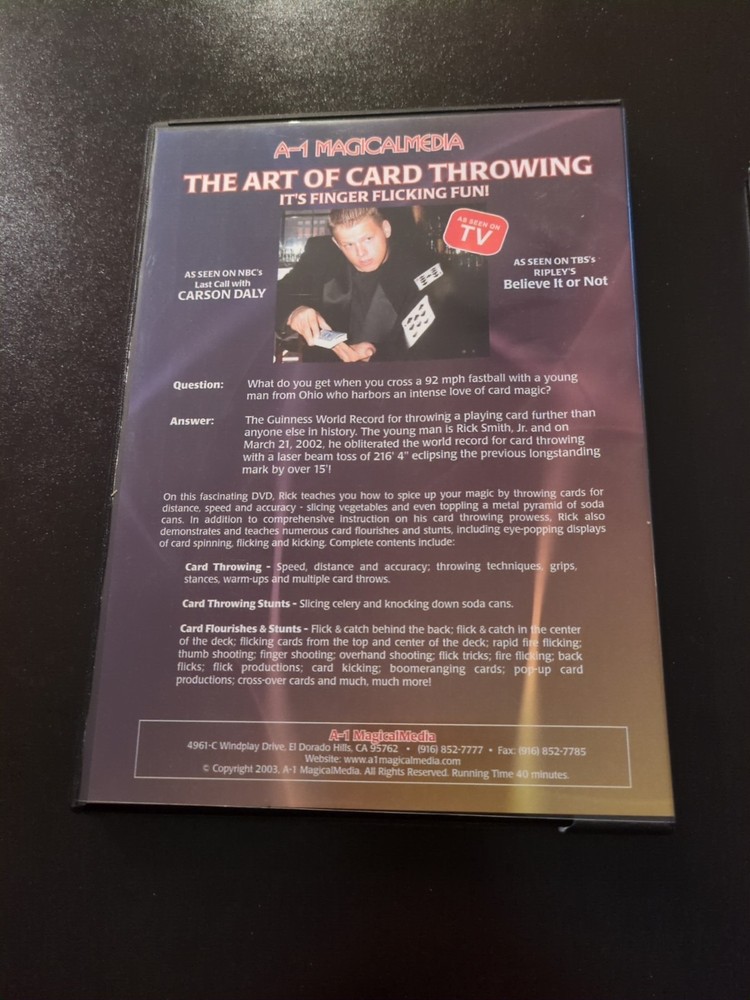 Two Magic DVDs Josh Jay And Rick Smith Jr