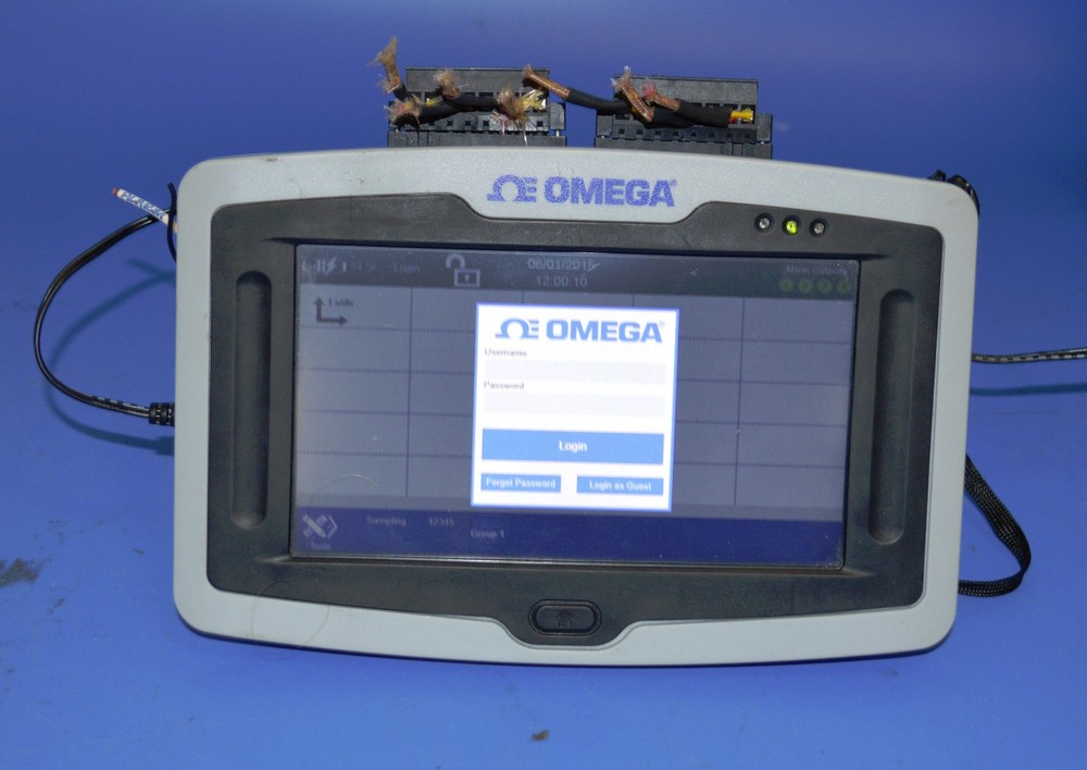 OMEGA ENGINEERING OM-DAQXL-1-NA Touch Screen Data Logger