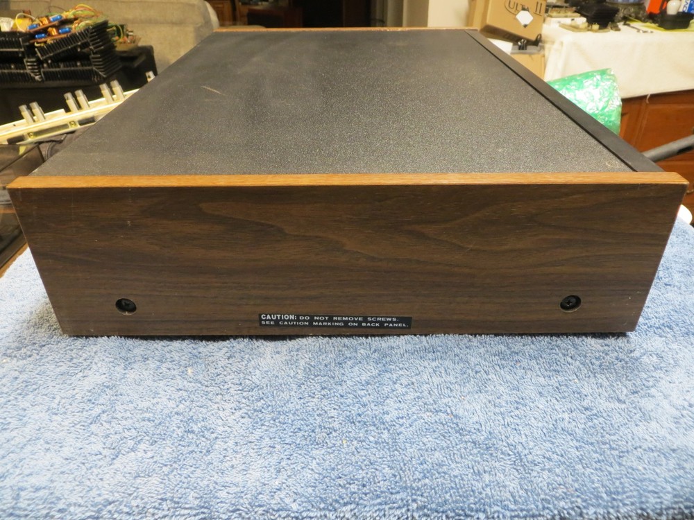 SAE TWO EQ10 3 BAND PARAMETRIC EQUALIZER WOOD PANEL SIDES