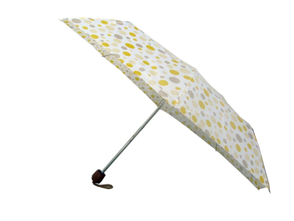3pc BUNDLE Compact Folding, Small folding umbrella, Polka dot umbrella