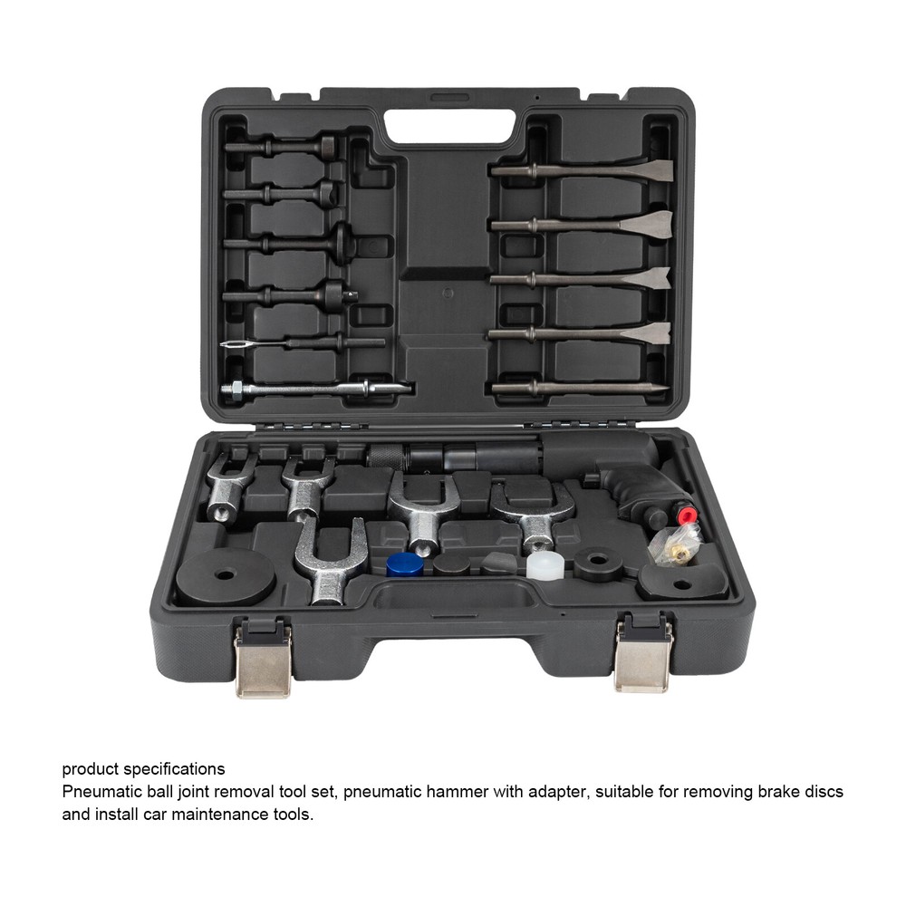 Professional Air Hammer Multi-functional Pneumatic Hammer W/ Tool Plus Kit Set
