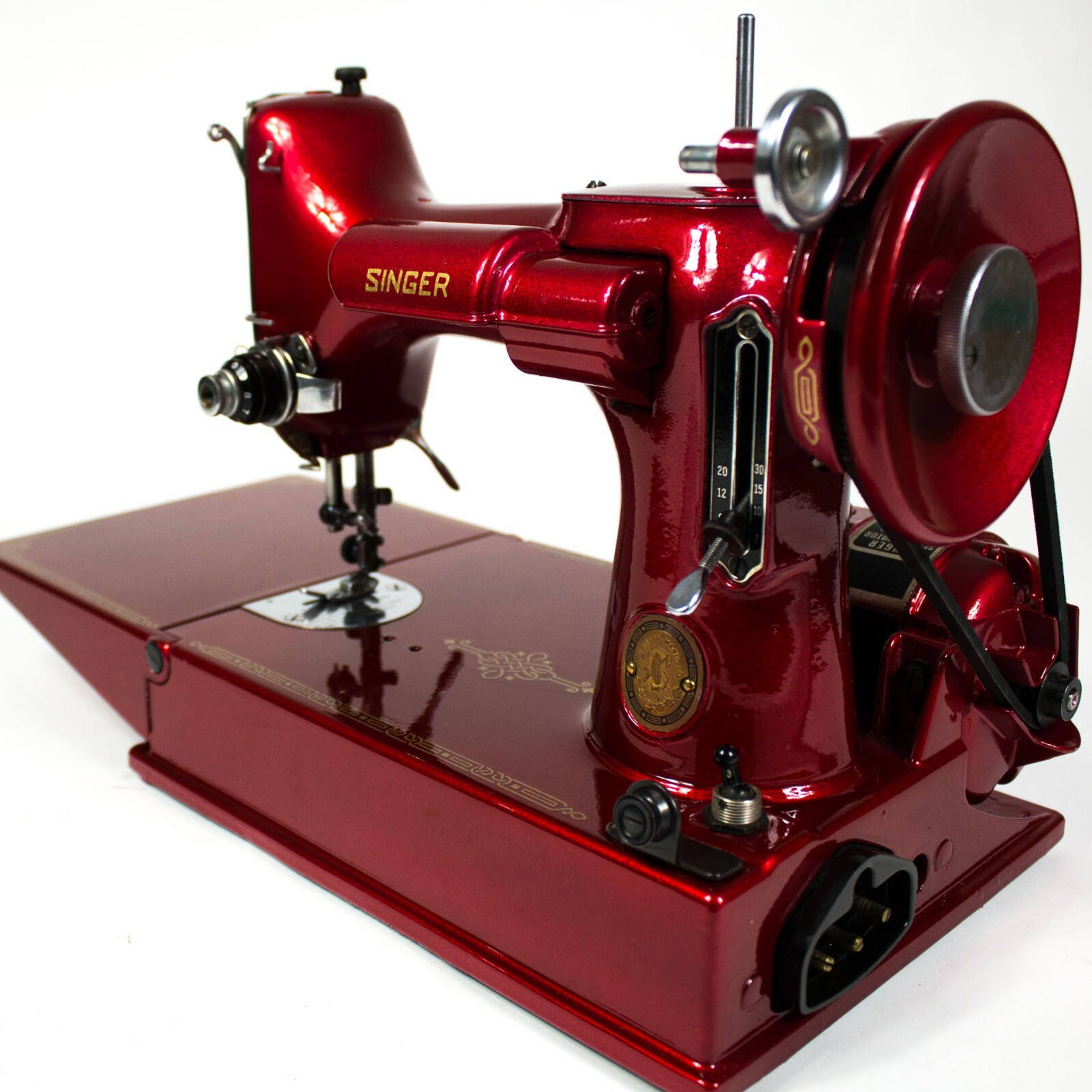 Singer Featherweight 221 Sewing Machine Custom Painted Color of Choice