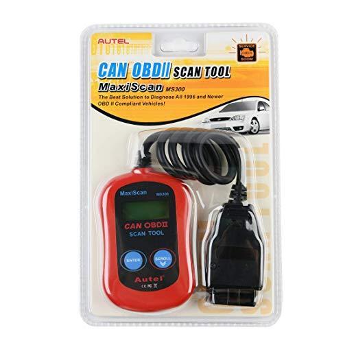 Autel MS300 OBD2 Scanner Code Reader, Turn Off Check Engine Light, Read & Erase