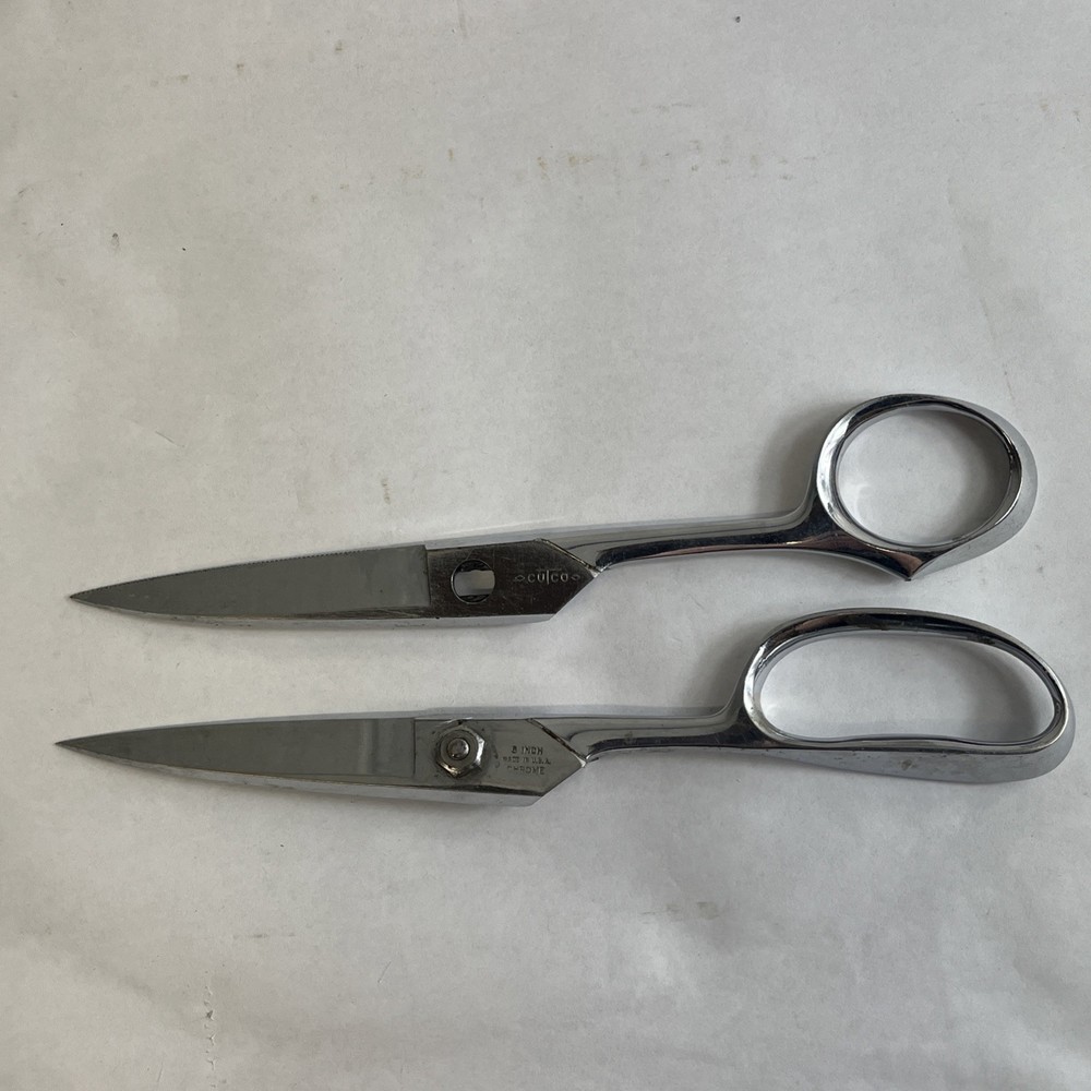 CUTCO CHROME 8” SCISSORS Pull Apart Vintage Nice