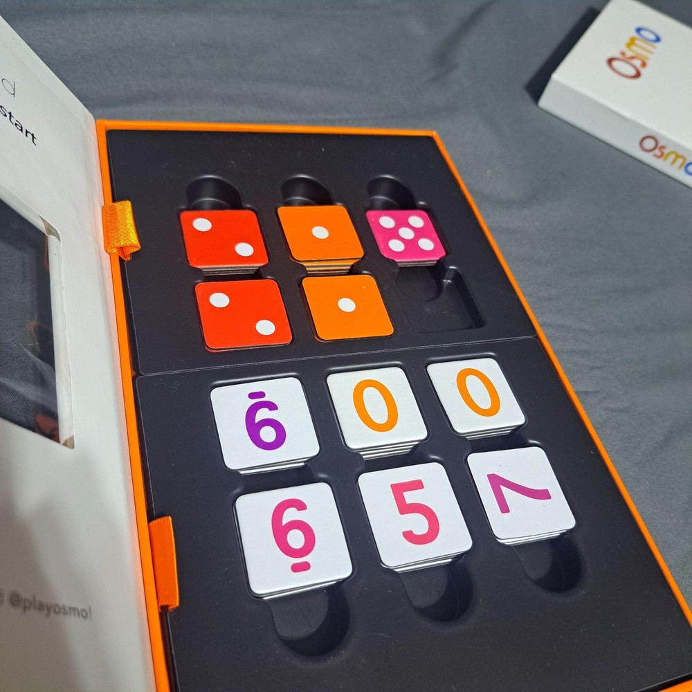 Osmo Genius Starter Kit - Tanagram Words Numbers 98% Complete