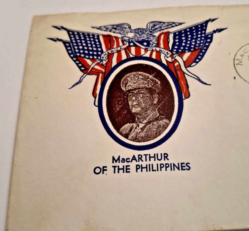 MacArthur West Va .Post Office 4/15/42 Unknown cachet,